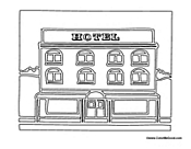 Coloring Pages Buildings