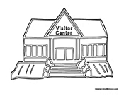 Coloring Page Building