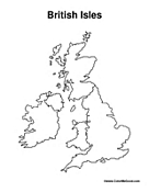 Map of British Isles