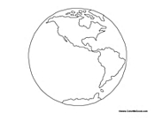 Blank Map of the World / Earth