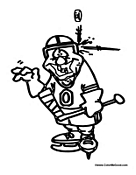 Sports and Olympics Coloring Pages